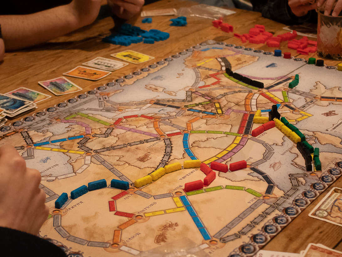 Naked dining games night at Replay Bristol Board Game Bar event